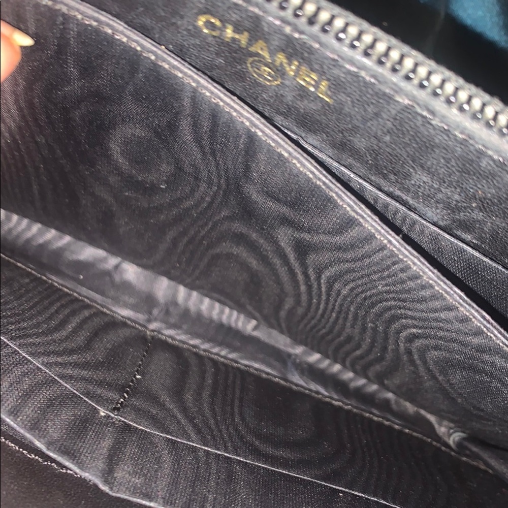 Chanel Black Caviar Leather Wallet Great Condition - Picture 8 of 10